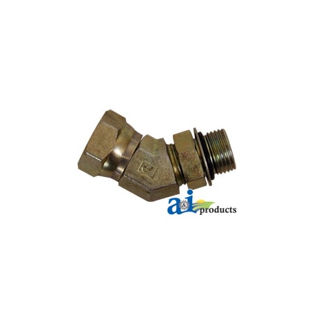 A & I Products 45 Female NPT Swivel X Male ORB Adapter, 2 pack 3.75 x4 x2 A-43B30
